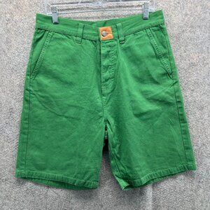 The Hundreds Shorts Men 32 Green Hip Hop Streetwear Jorts Summer Y2K Vintage